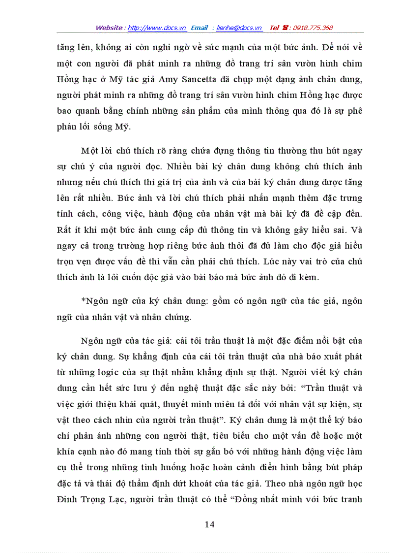 image for page Thể loại ký chân dung