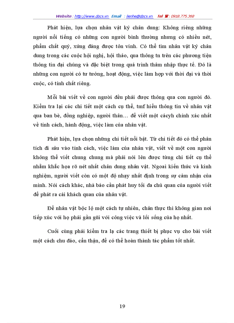 image for page Thể loại ký chân dung