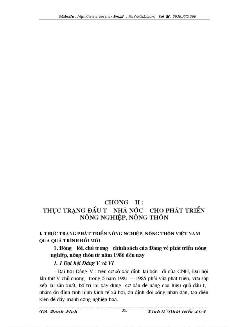 image for page Phương hướng và giải pháp tăng cường huy động và sử dụng nguồn vốn đầu tư của Nhà nước cho phát triển nông nghiệp và nông thôn