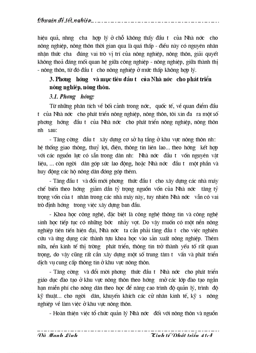 image for page Phương hướng và giải pháp tăng cường huy động và sử dụng nguồn vốn đầu tư của Nhà nước cho phát triển nông nghiệp và nông thôn