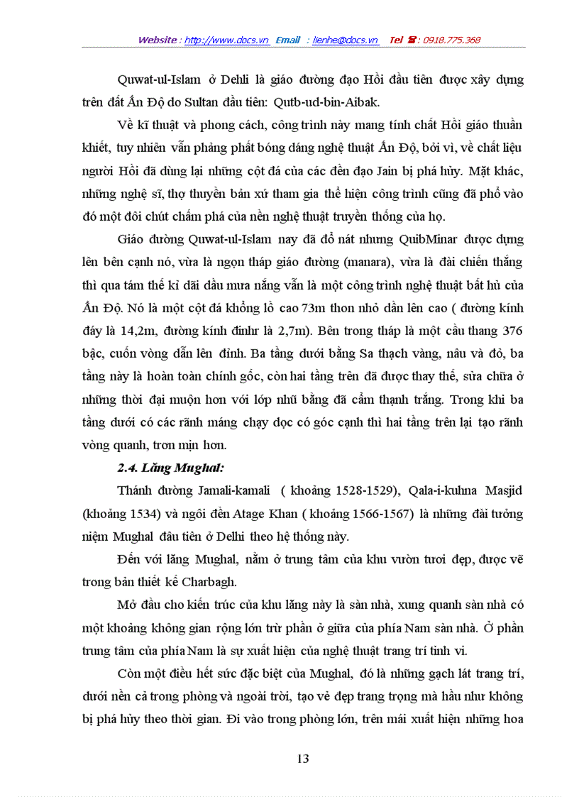 image for page Tìm hiểu về Thánh đường Hồi Giáo ẤN ĐỘ