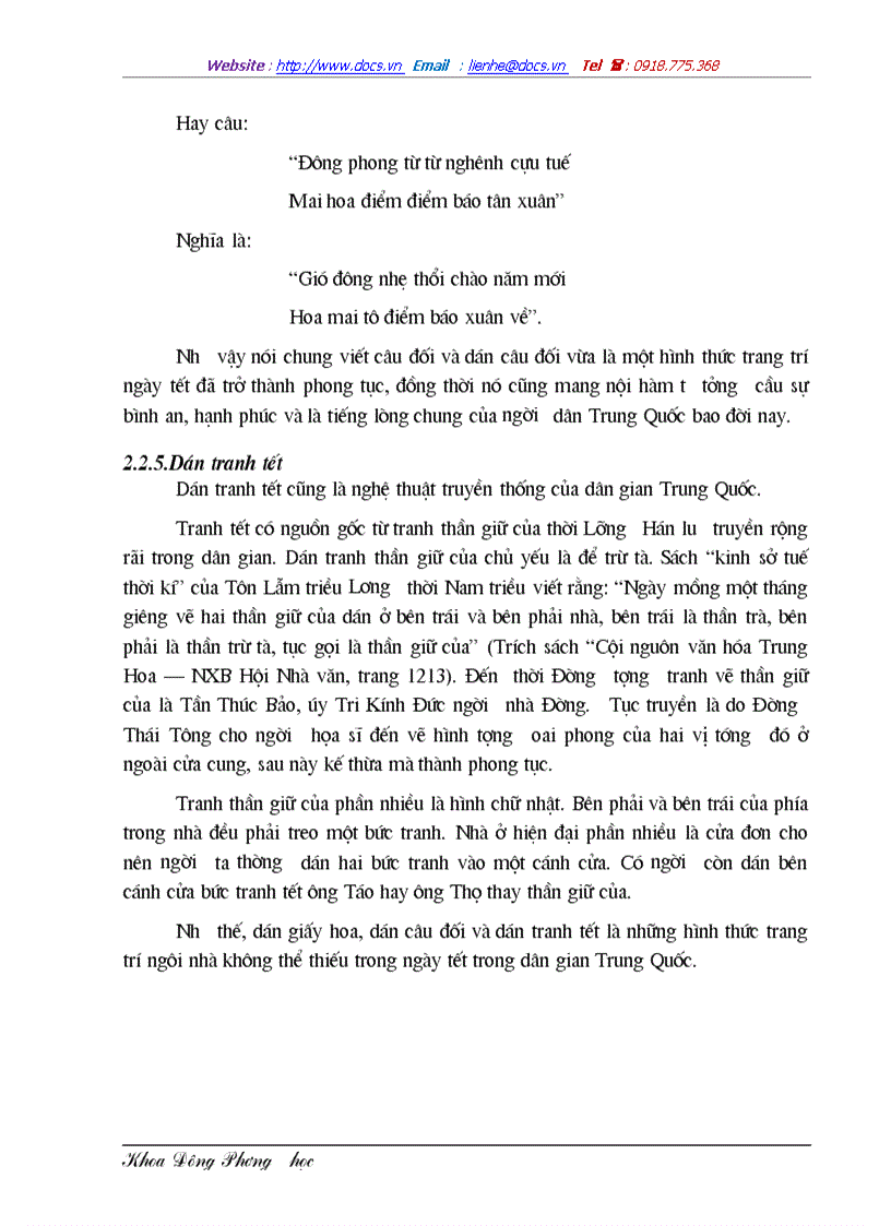 image for page Những phong tục trong tết Nguyên Đán của người Trung Quốc