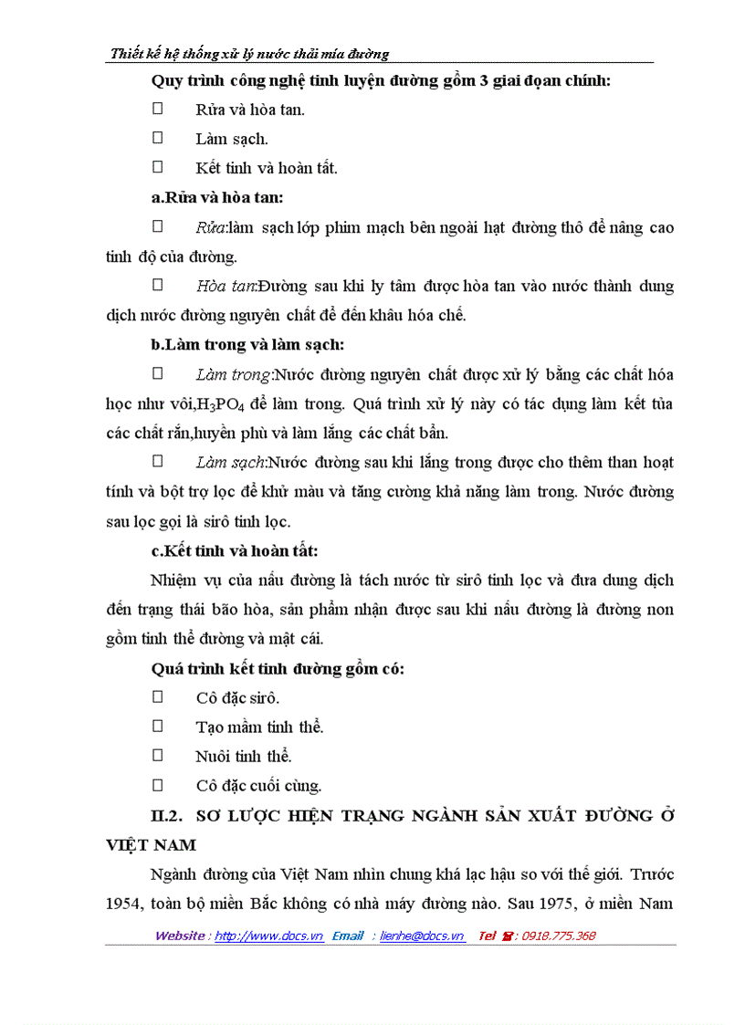 image for page Thiết kế hệ thống xử lý nước thải mía đường