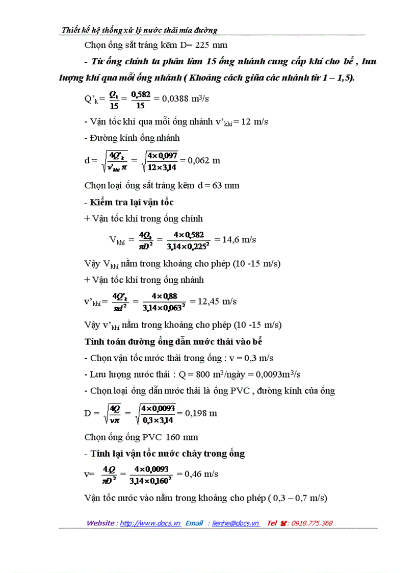 image for page Thiết kế hệ thống xử lý nước thải mía đường