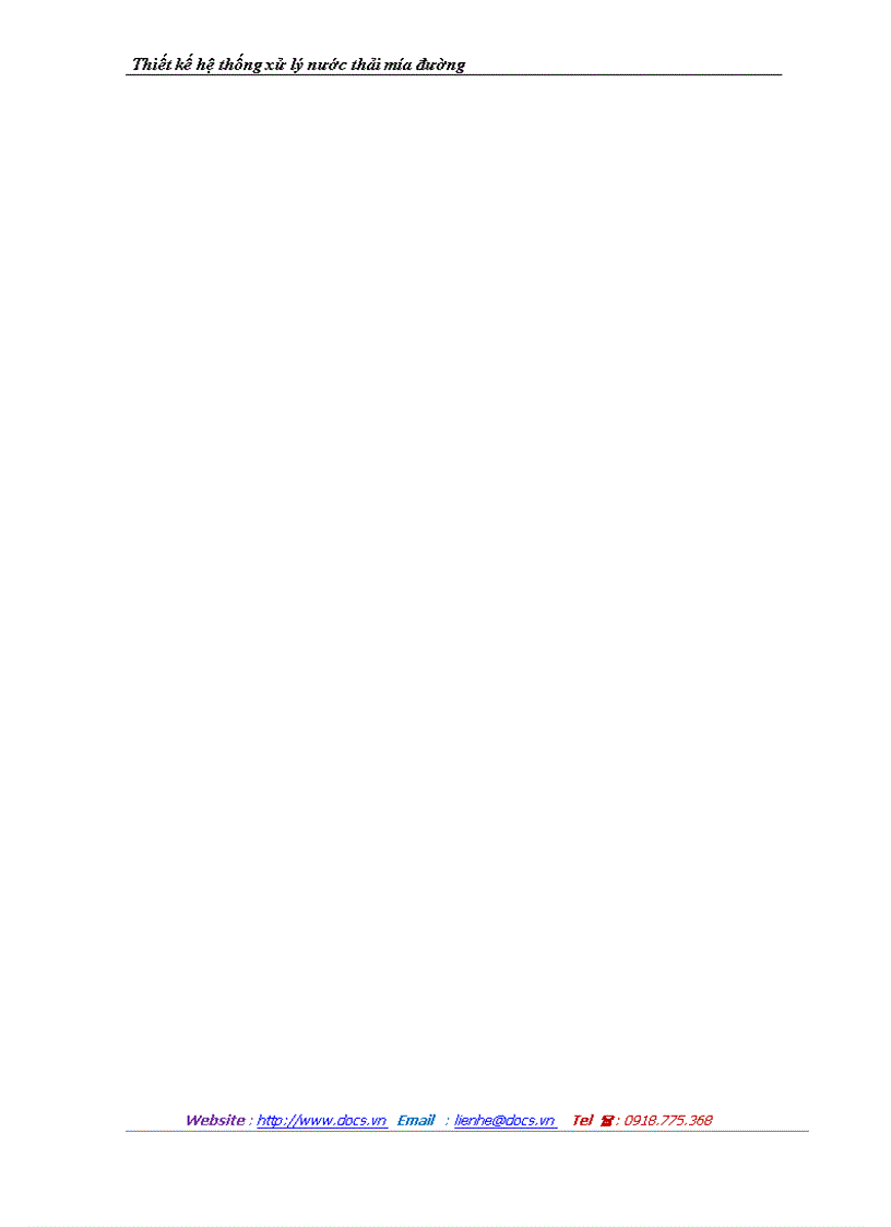 image for page Thiết kế hệ thống xử lý nước thải mía đường