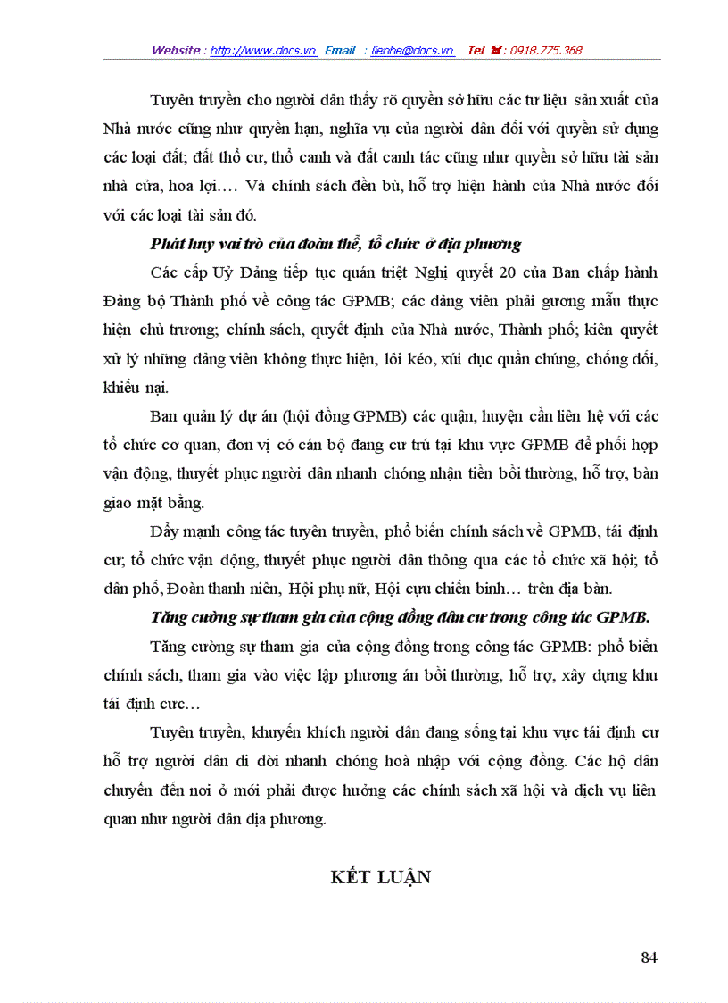 image for page Một số giải pháp chủ yếu nhằm đẩy nhanh công tác giải phóng mặt bằng trong thực hiện các dự án đầu tư trên địa bàn Thành phố Hà Nội