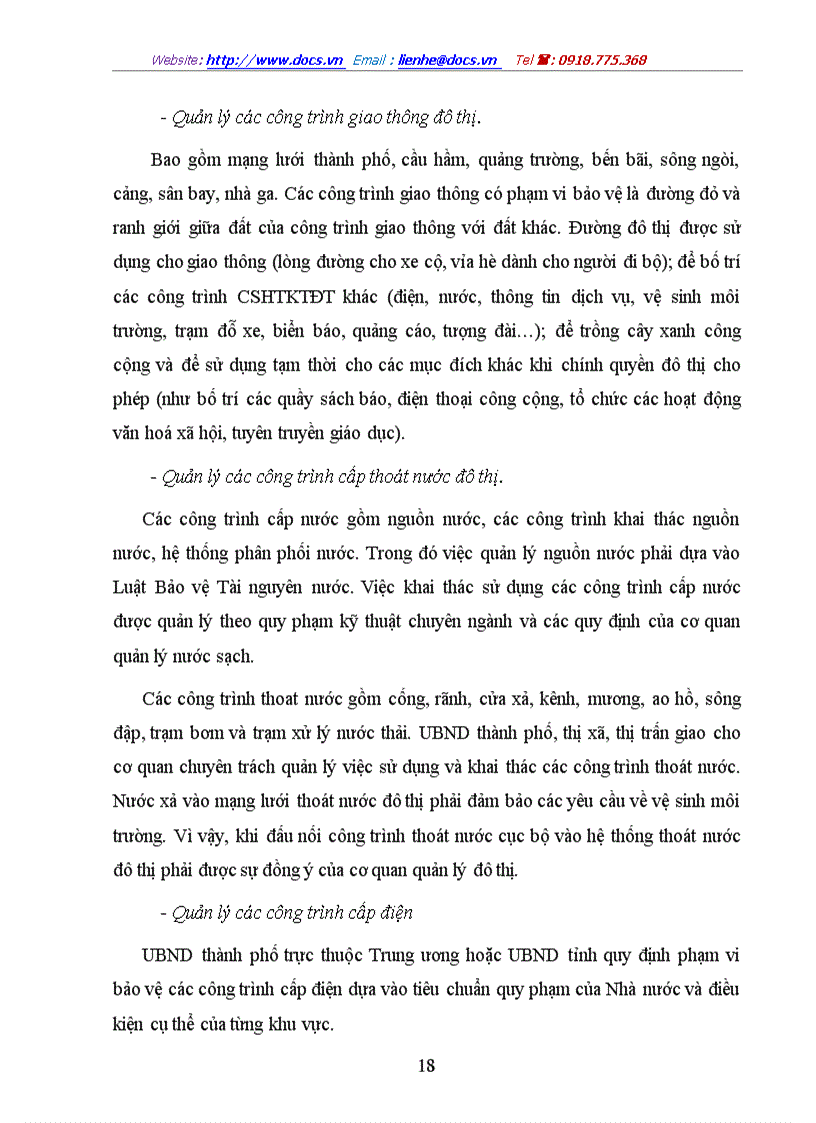 image for page Vai trò quản lý nhà nước trong phát triển cơ sở hạ tầng kỹ thuật của đô thị du lịch Thị xã Cửa Lò