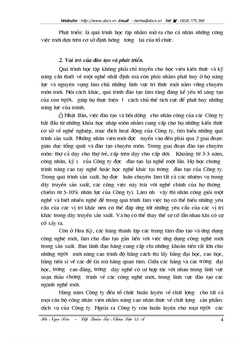 image for page Một số giải pháp nâng cao hiệu quả đào tạo và phát triển nguồn nhân lực tại công ty viễn thông quân đội