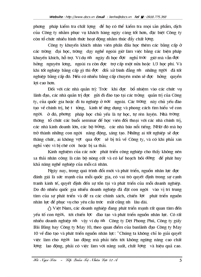 image for page Một số giải pháp nâng cao hiệu quả đào tạo và phát triển nguồn nhân lực tại công ty viễn thông quân đội