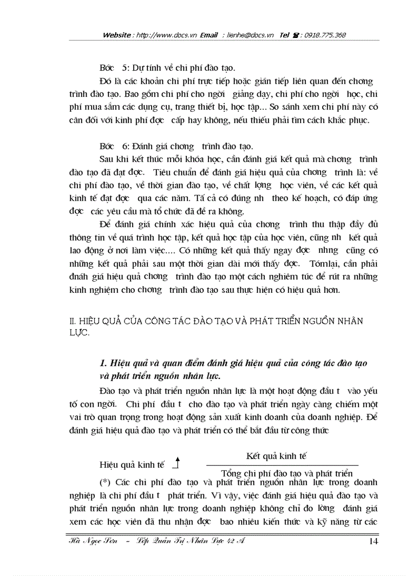 image for page Một số giải pháp nâng cao hiệu quả đào tạo và phát triển nguồn nhân lực tại công ty viễn thông quân đội