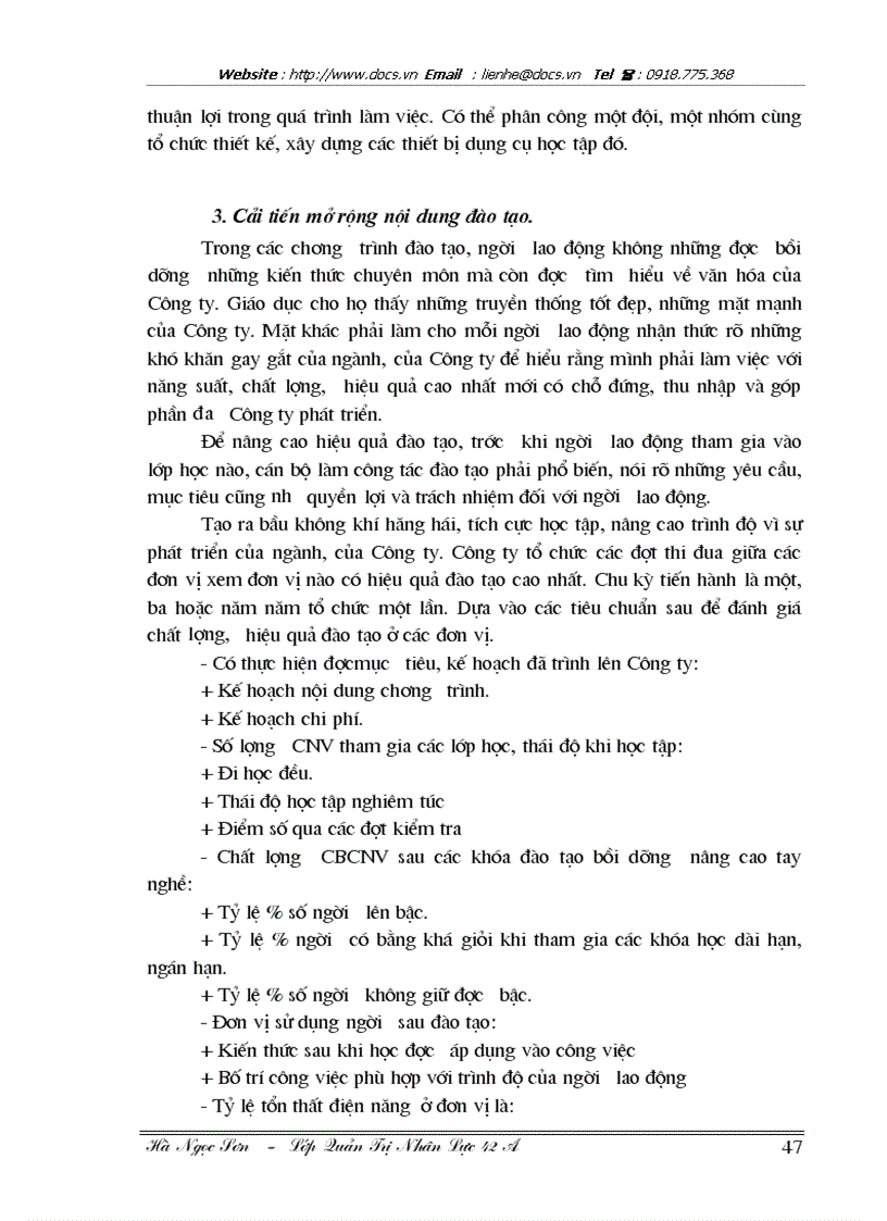image for page Một số giải pháp nâng cao hiệu quả đào tạo và phát triển nguồn nhân lực tại công ty viễn thông quân đội