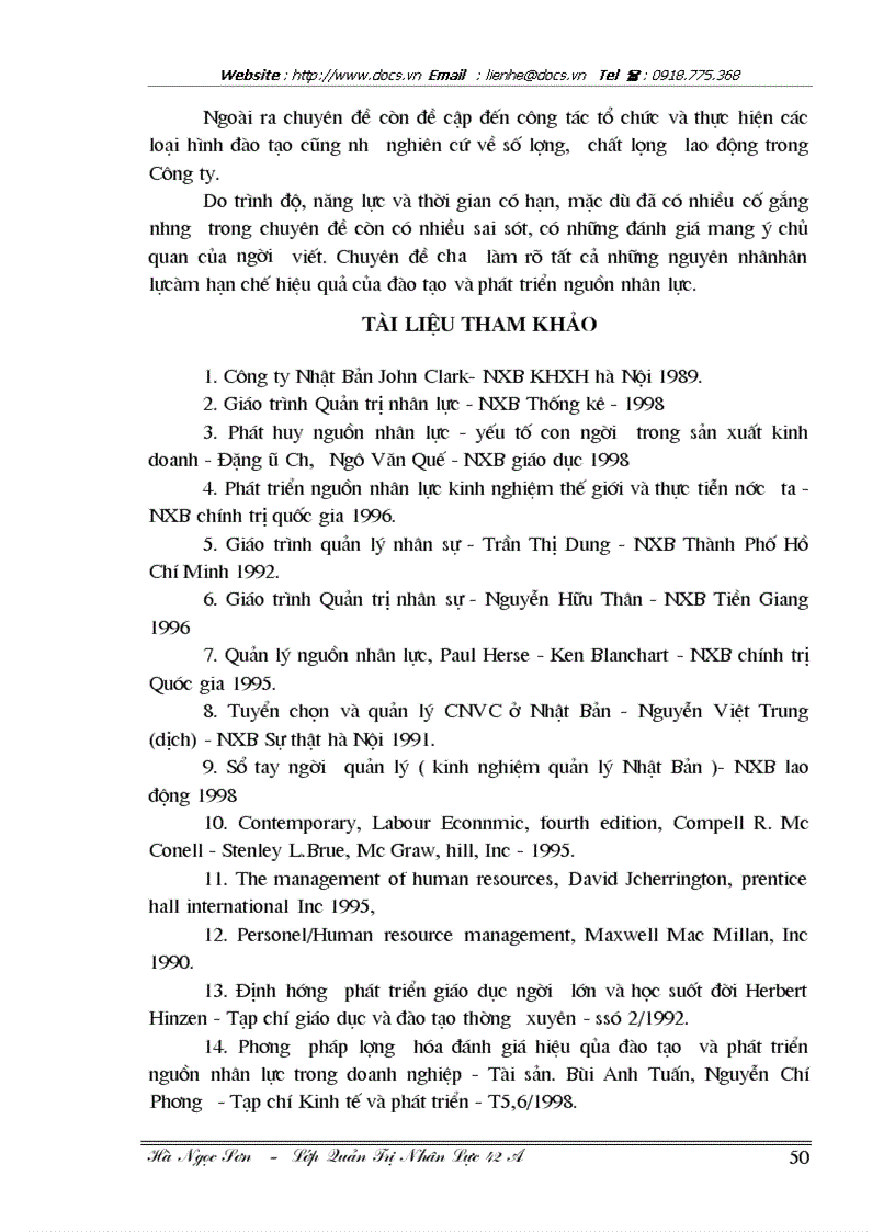 image for page Một số giải pháp nâng cao hiệu quả đào tạo và phát triển nguồn nhân lực tại công ty viễn thông quân đội