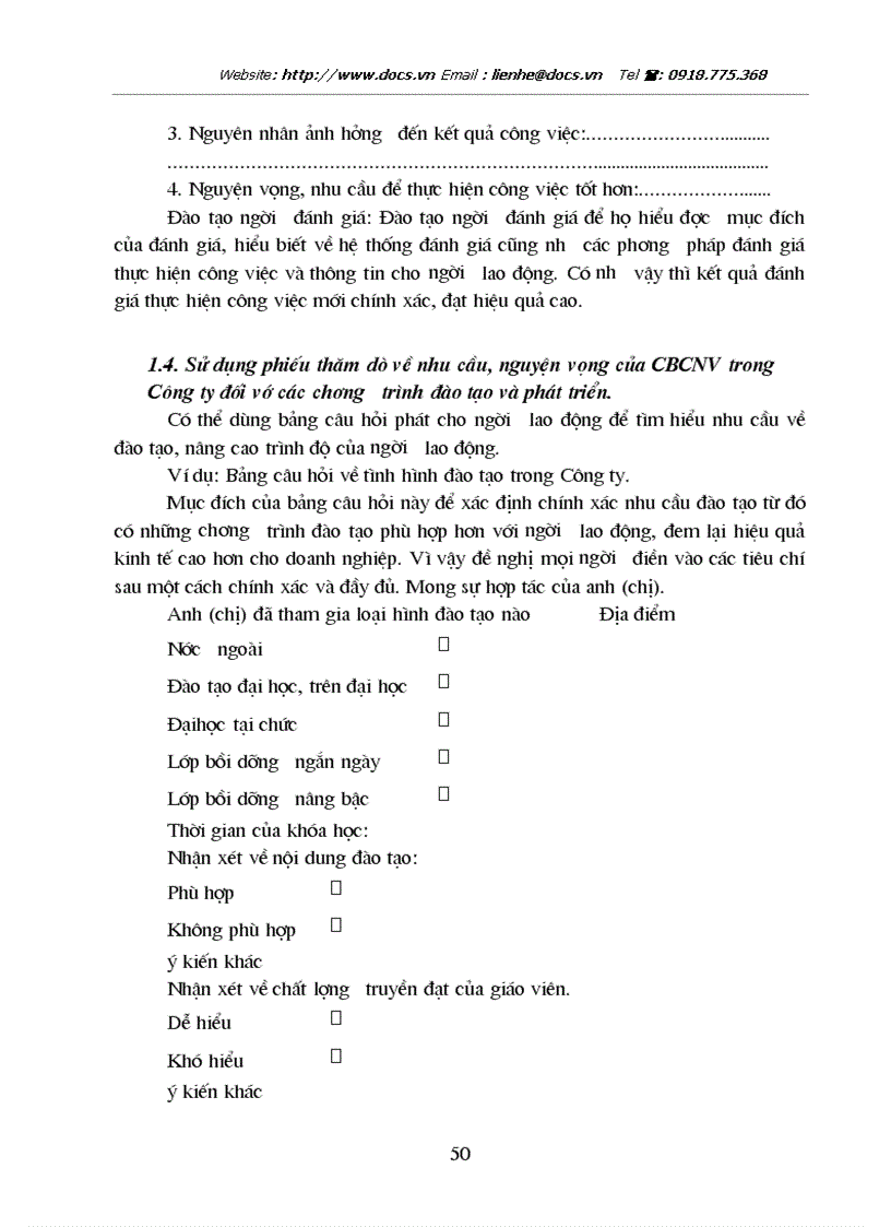 image for page Một số biện pháp để nâng cao hiệu quả của công tác đào tạo và phát triển nguồn nhân lực ở Công ty VTQĐ