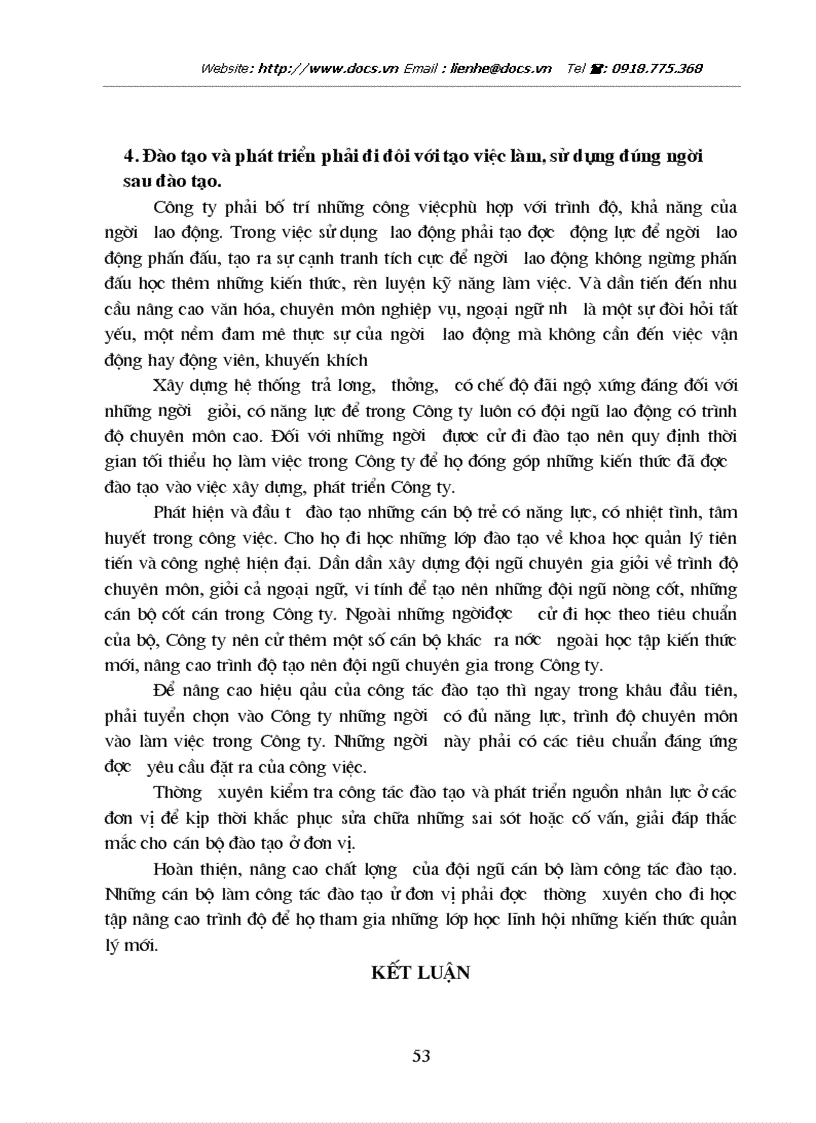 image for page Một số biện pháp để nâng cao hiệu quả của công tác đào tạo và phát triển nguồn nhân lực ở Công ty VTQĐ