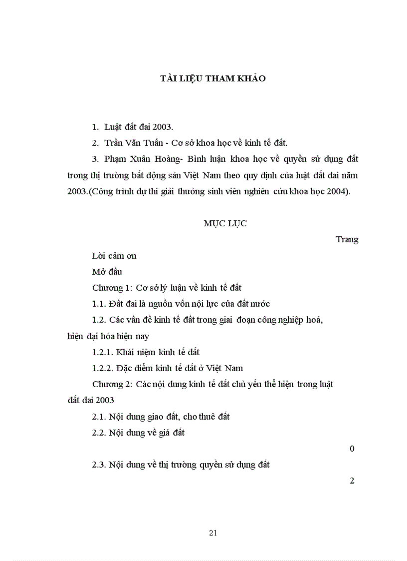 image for page Nghiên cứu những nội dung đổi mới về kinh tế đất thể hiện trong luật đất đai 2003