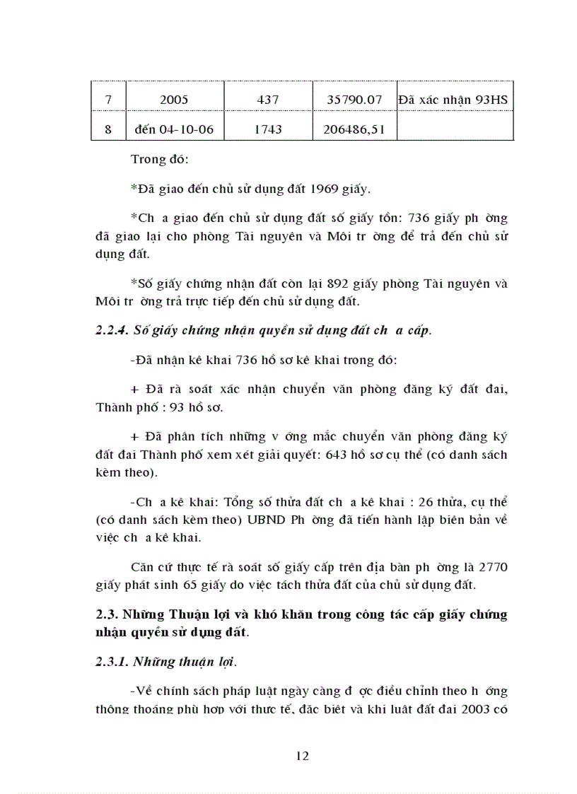 image for page Đánh giá thực trạng công tác cấp giấy chứng nhận quyền sử dụng đất phường hoàng văn thụ thành phố bắc giang