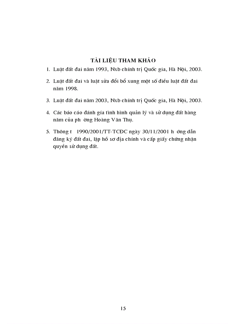 image for page Đánh giá thực trạng công tác cấp giấy chứng nhận quyền sử dụng đất phường hoàng văn thụ thành phố bắc giang