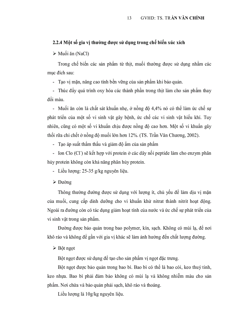 image for page Khảo sát và tìm hiểu nguyên nhân làm hao hụt sản phẩm xúc xích heo xông khói trong quá trình sản xuất tại xí nghiệp chế biến thực phẩm nam phong