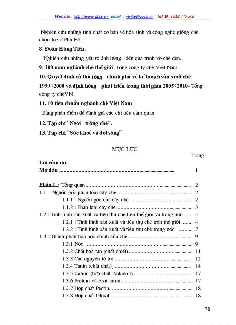 image for page Nghiên cứu mối Quan hệ giữa teaflavin và Tearubigin trong chè đen theo phương pháp OTD đến chất lượng chè