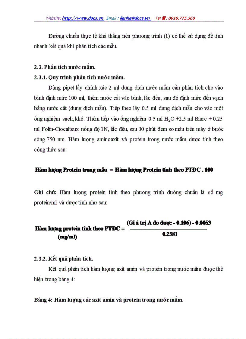 image for page Phương pháp cho phép xác định nhanh và tương đối chính xác hàm lượng các axit amin và protein trong thực phẩm