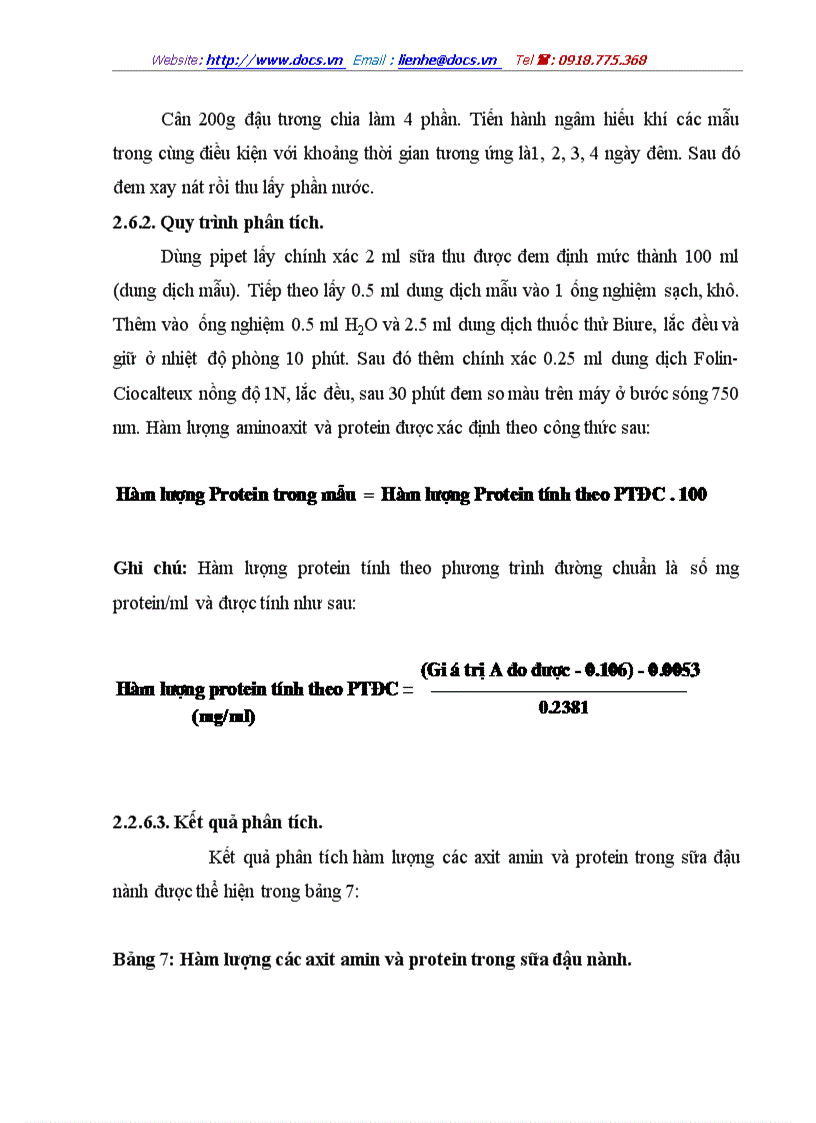 image for page Phương pháp cho phép xác định nhanh và tương đối chính xác hàm lượng các axit amin và protein trong thực phẩm