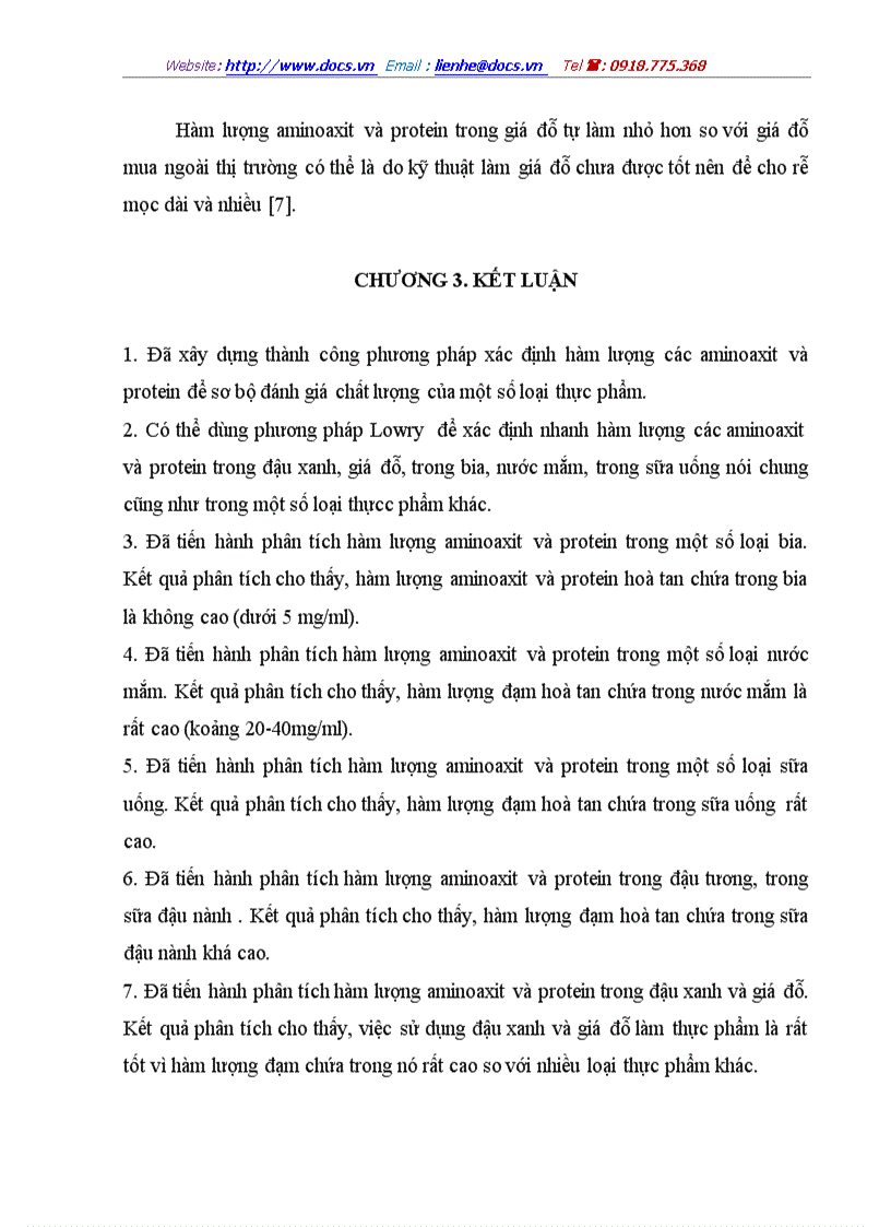 image for page Phương pháp cho phép xác định nhanh và tương đối chính xác hàm lượng các axit amin và protein trong thực phẩm