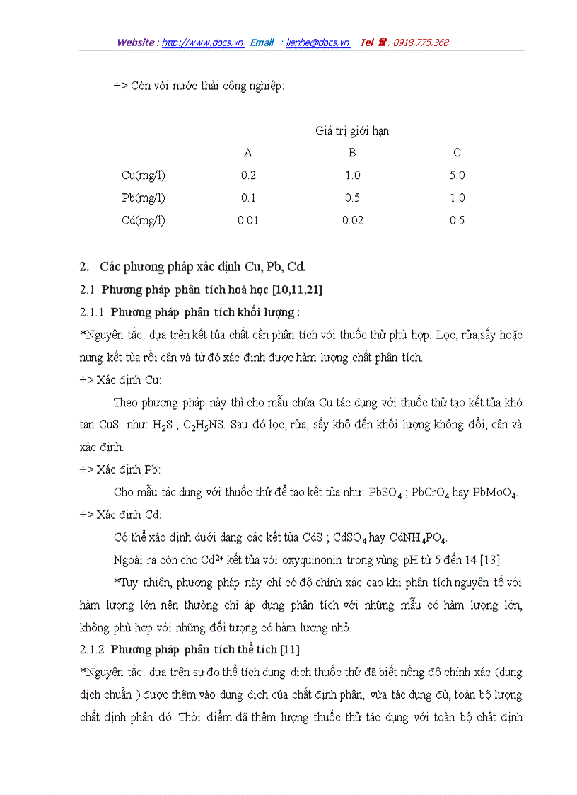 image for page Những điều kiện đo phổ tối ưu cho Cu Pb Cd trên máy quang phổ hấp thụ nguyên tố kỹ thuật ngọn lửa