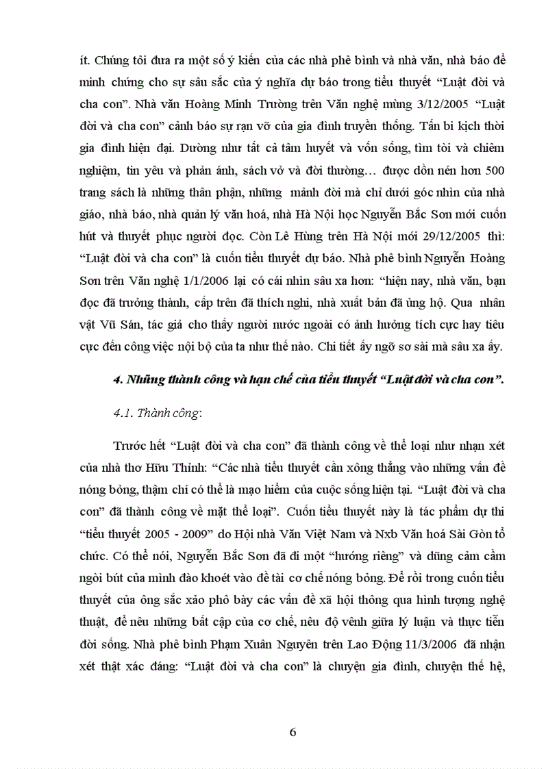 image for page Vài cảm nhận về tiểu thuyết luật đời và cha con của nguyễn bắc sơn