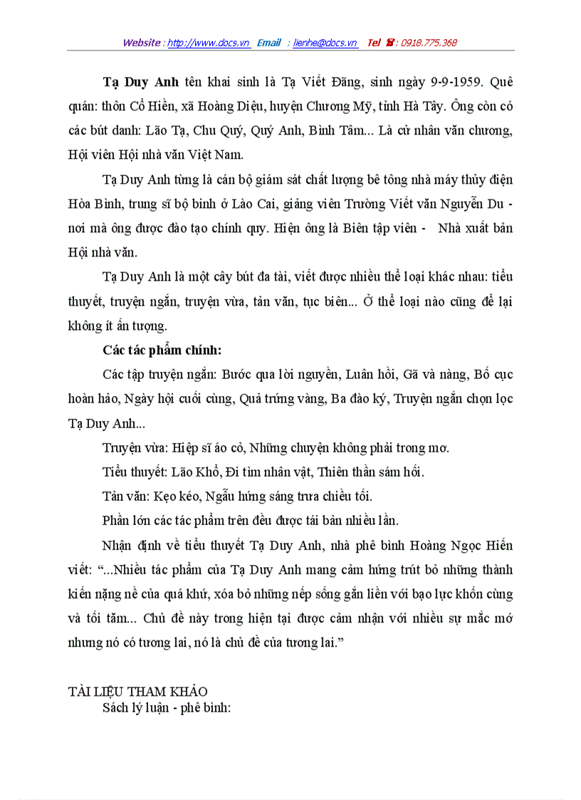 image for page Một vài phương diện về kỹ thuật tự sự