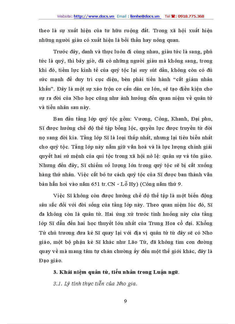 image for page Từ khái niệm quân tử tiểu nhân thời Tây Chu đến quân tử tiểu nhân trong Luận Ngữ