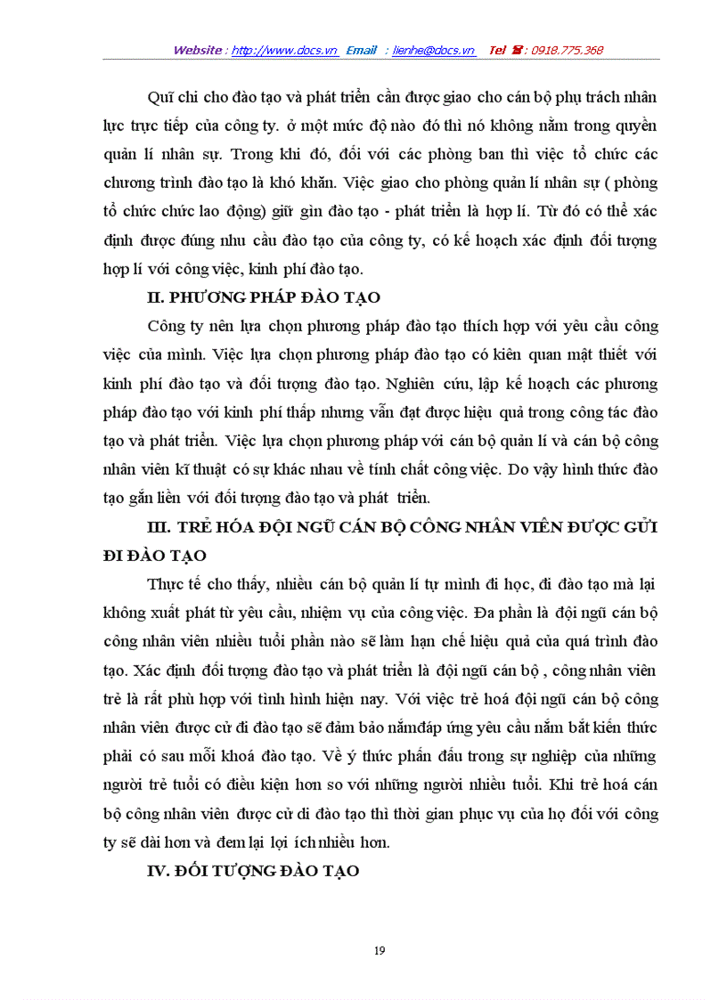 image for page Một số kiến nghị góp ý nhằm lựa chọn đúng đối tượng đào tạo của công ty điện lực i