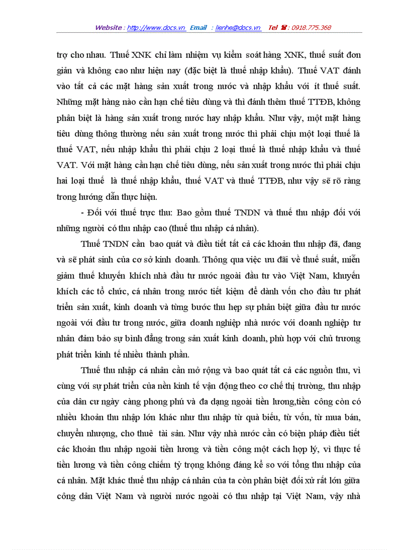 image for page Một số đề xuất và kiến nghị nhằm hoàn thiện hệ thống thuế hiện hành