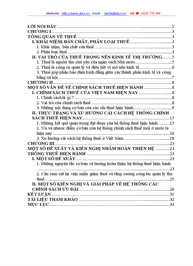 image for page Một số đề xuất và kiến nghị nhằm hoàn thiện hệ thống thuế hiện hành