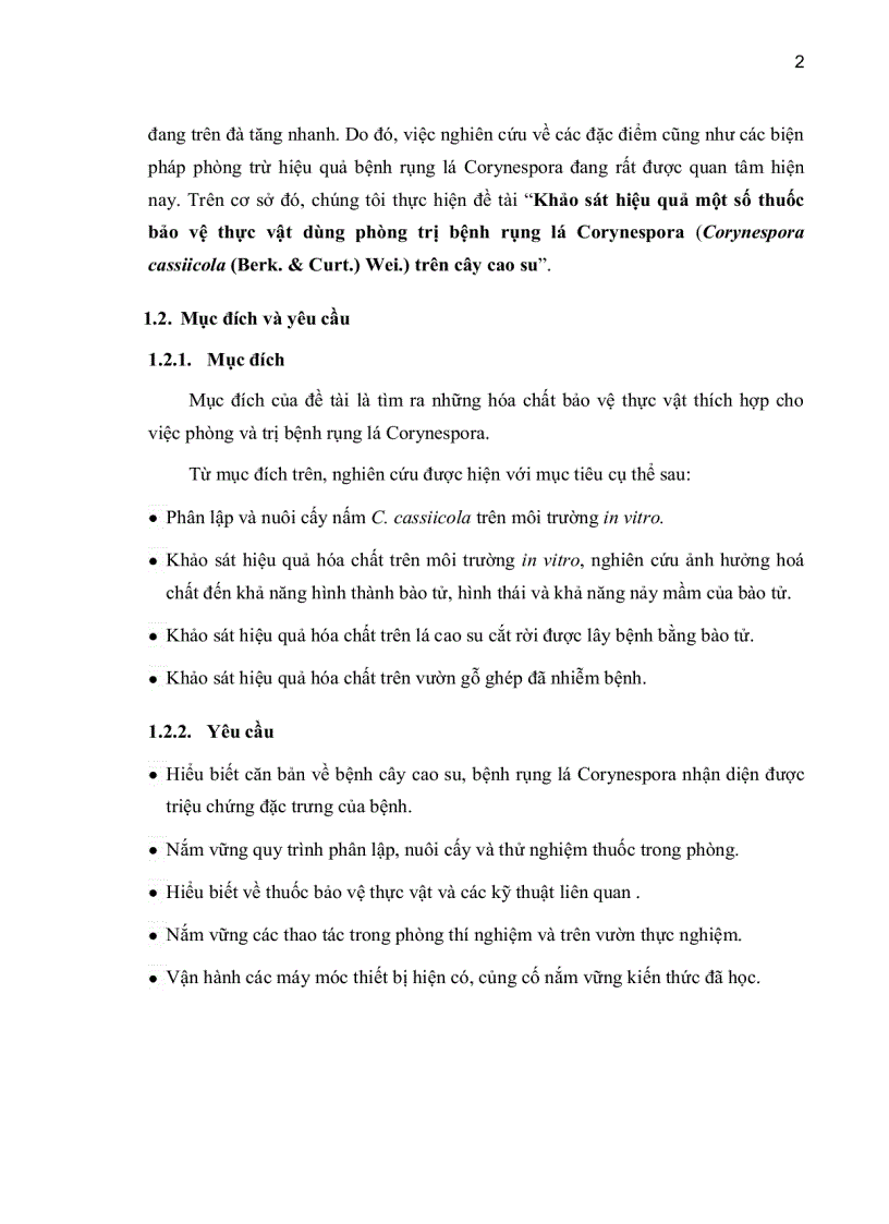 image for page Khảo sát hiệu quả một số thuốc bảo vệ thực vật dùng phòng trị bệnh rụng lá trên cây cao su