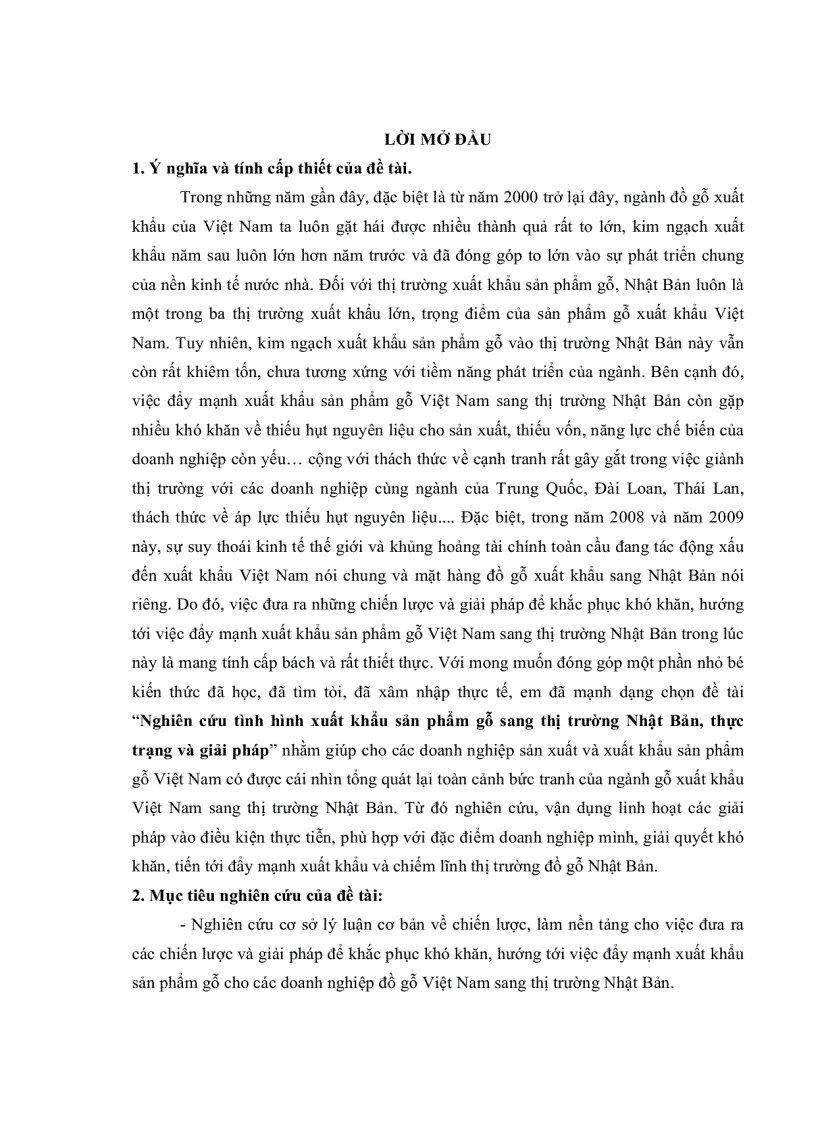 image for page Nghiên cứu tình hình xuất khẩu sản phẩm gỗ sang thị trường Nhật Bản thực trạng và giải pháp