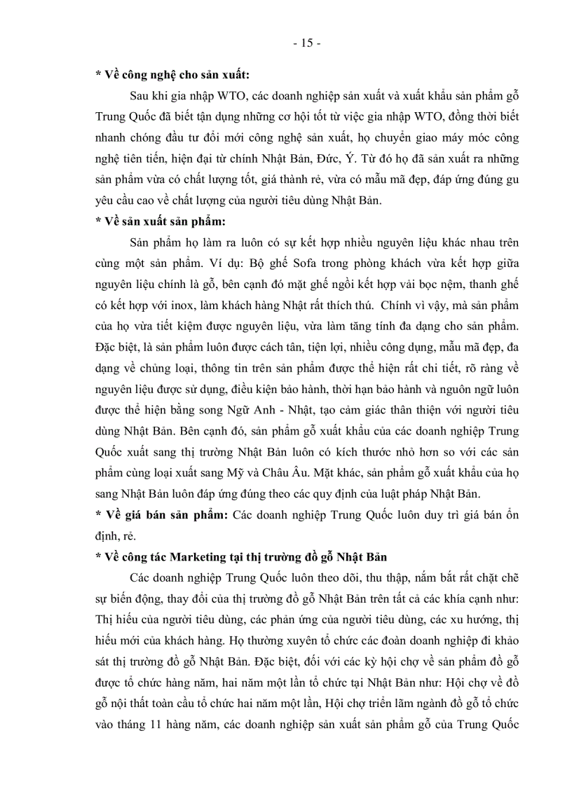 image for page Nghiên cứu tình hình xuất khẩu sản phẩm gỗ sang thị trường Nhật Bản thực trạng và giải pháp