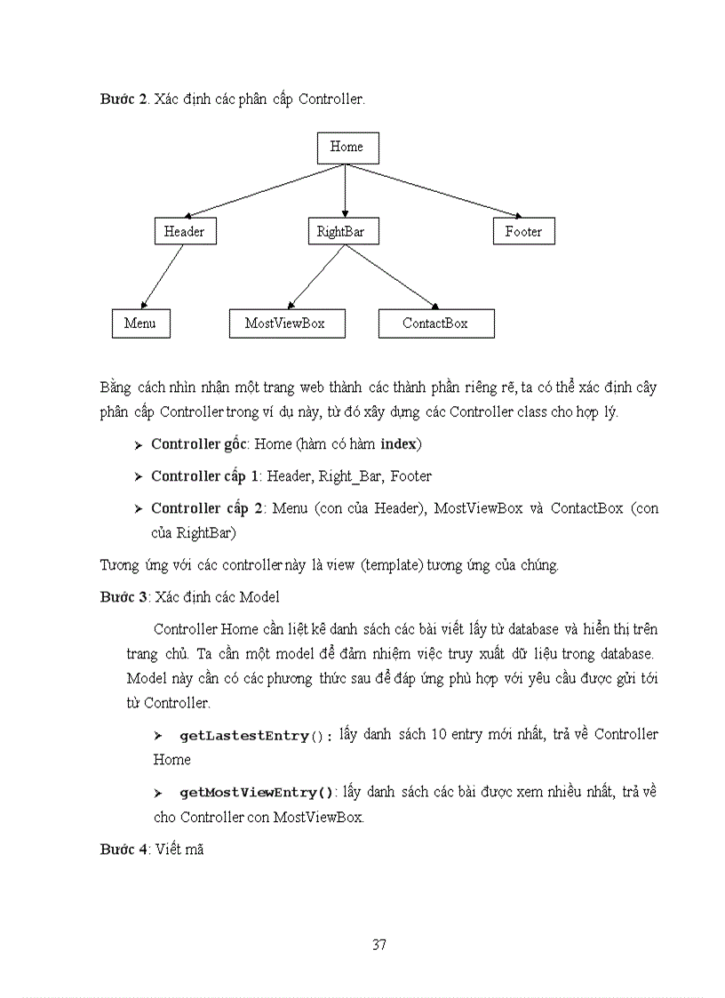 image for page XÂY DỰNG NỀN TẢNG HỖ TRỢ LẬP TRÌNH WEB DỰA TRÊN MÔ HÌNH MVC Năm 2010