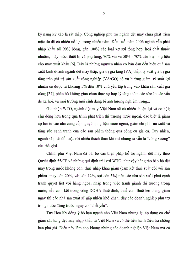 image for page Giải pháp nâng cao chất lượng tăng trưởng công nghiệp Việt Nam trong các quá trình hội nhập quốc tế Nghiên cứu điển hình ngành dệt may