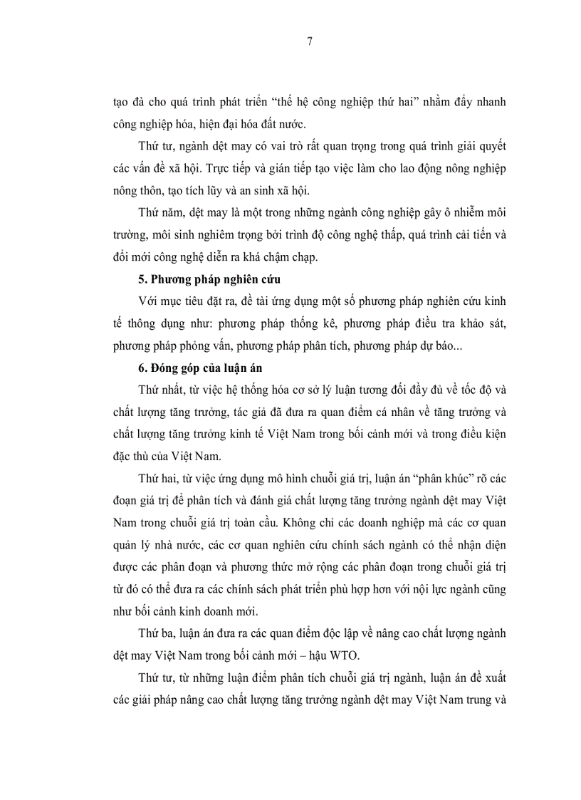 image for page Giải pháp nâng cao chất lượng tăng trưởng công nghiệp Việt Nam trong các quá trình hội nhập quốc tế Nghiên cứu điển hình ngành dệt may