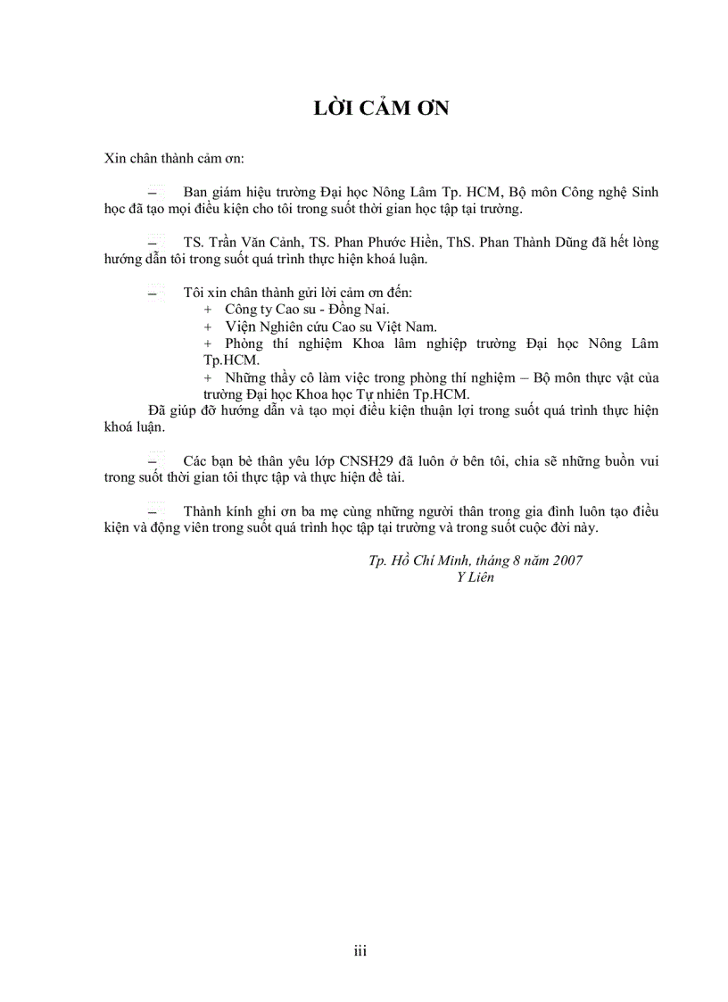 image for page Khảo sát đặc điểm sinh học chu trình phát triển và gây bệnh nhân tạo tầm gửi lá nhỏ Taxillus chinensis thuộc họ Loranthacea trên cây cao su Hevea