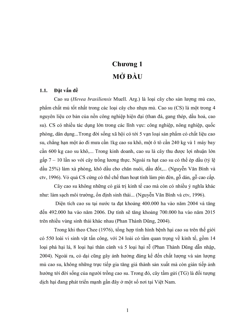 image for page Khảo sát đặc điểm sinh học chu trình phát triển và gây bệnh nhân tạo tầm gửi lá nhỏ Taxillus chinensis thuộc họ Loranthacea trên cây cao su Hevea