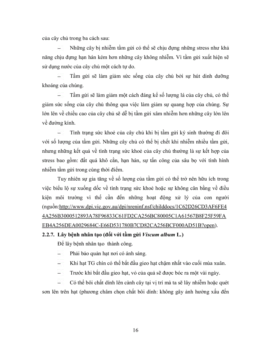 image for page Khảo sát đặc điểm sinh học chu trình phát triển và gây bệnh nhân tạo tầm gửi lá nhỏ Taxillus chinensis thuộc họ Loranthacea trên cây cao su Hevea