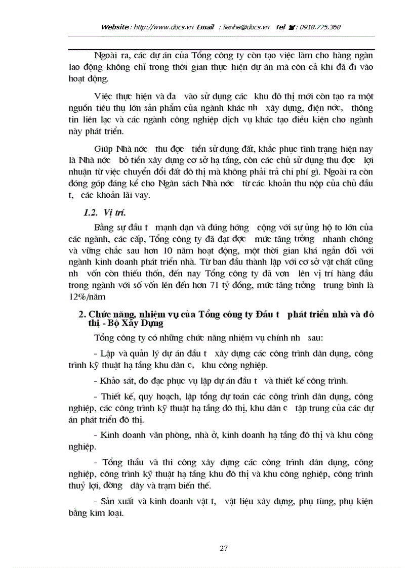 image for page Thực trạng và giải pháp trong đầu tư phát triển đô thị mới tại Tổng Công ty đầu tư phát triển nhà và đô thị Bộ Xây dựng