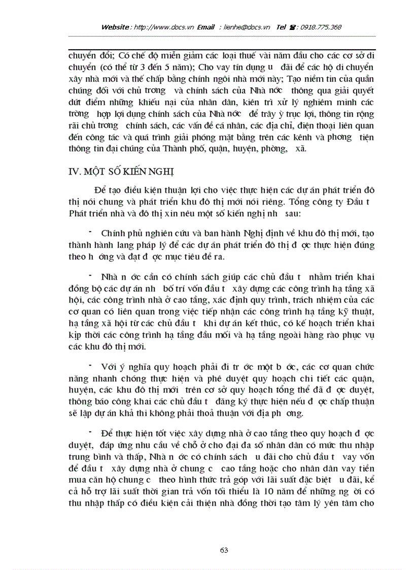 image for page Thực trạng và giải pháp trong đầu tư phát triển đô thị mới tại Tổng Công ty đầu tư phát triển nhà và đô thị Bộ Xây dựng