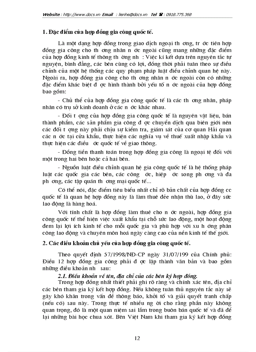 image for page 1số biện pháp nâng cao hiệu quả hợp đồng gia công hàng xuất khẩu ở Công ty Artexport