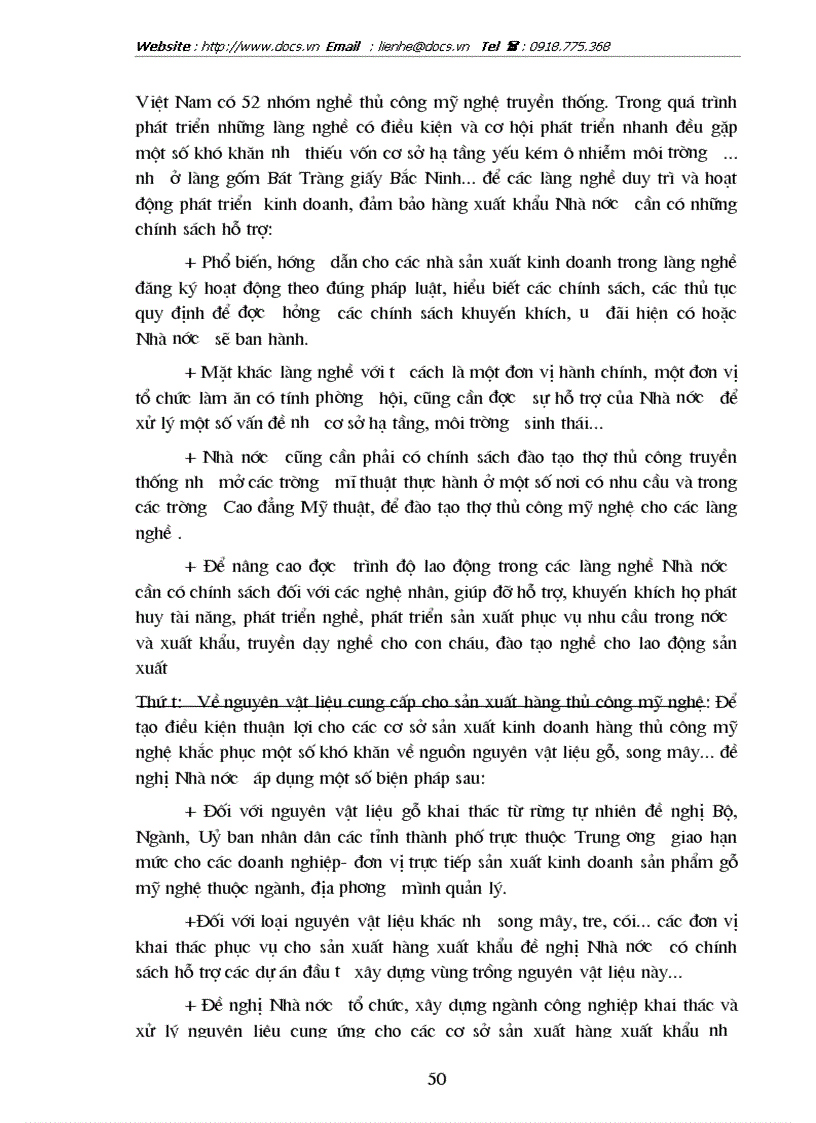 image for page 1số biện pháp nâng cao hiệu quả hợp đồng gia công hàng xuất khẩu ở Công ty Artexport