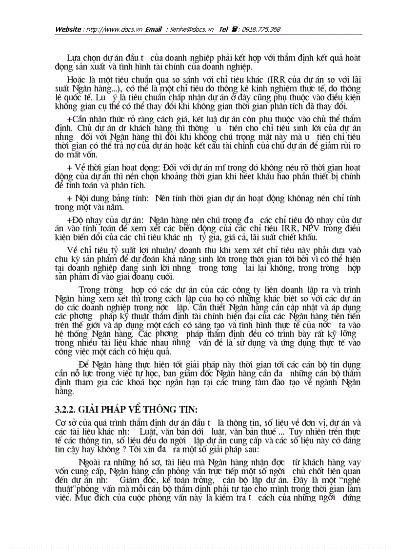 image for page Giải pháp nâng cao chất lượng thẩm định tài chính dự án đầu tư tại ngânhàng NHTMCP Công Thương VietinBank Đống Đa