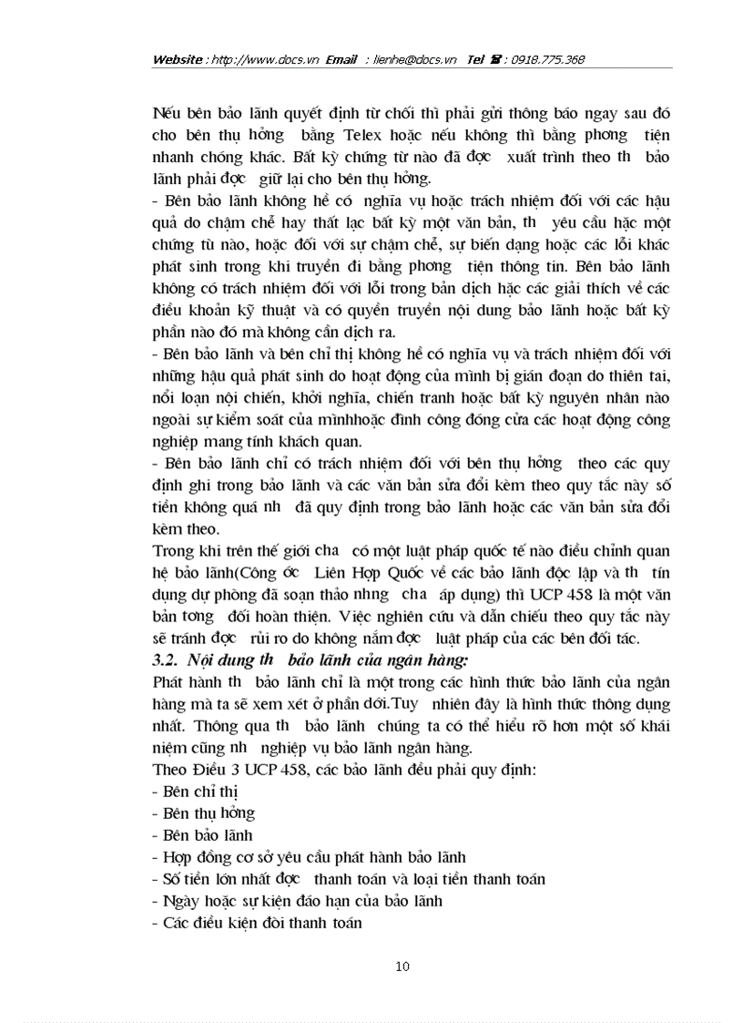 image for page Hoàn thiện và phát triển nghiệp vụ bảo lãnh tại ngânhàng NHĐT PT BIDV Hà Nội