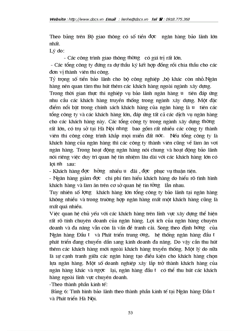 image for page Hoàn thiện và phát triển nghiệp vụ bảo lãnh tại ngânhàng NHĐT PT BIDV Hà Nội