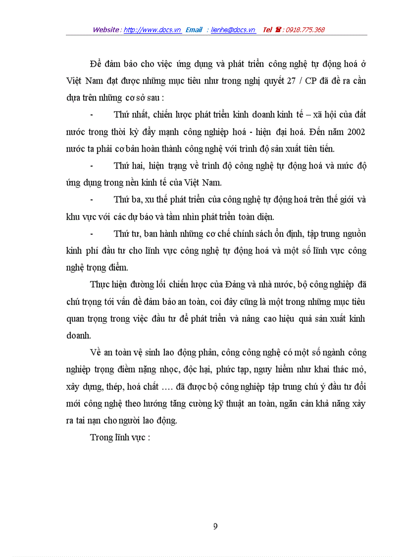 image for page Những tác động của công nghệ mới tới hoạt động sản xuất kinh doanh trong các doanh nghiệp công nghiệp